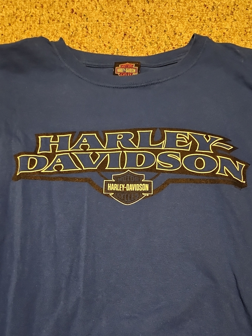 Harley-Davidson Navy Blue Logo Tee 3X - Key West, FL